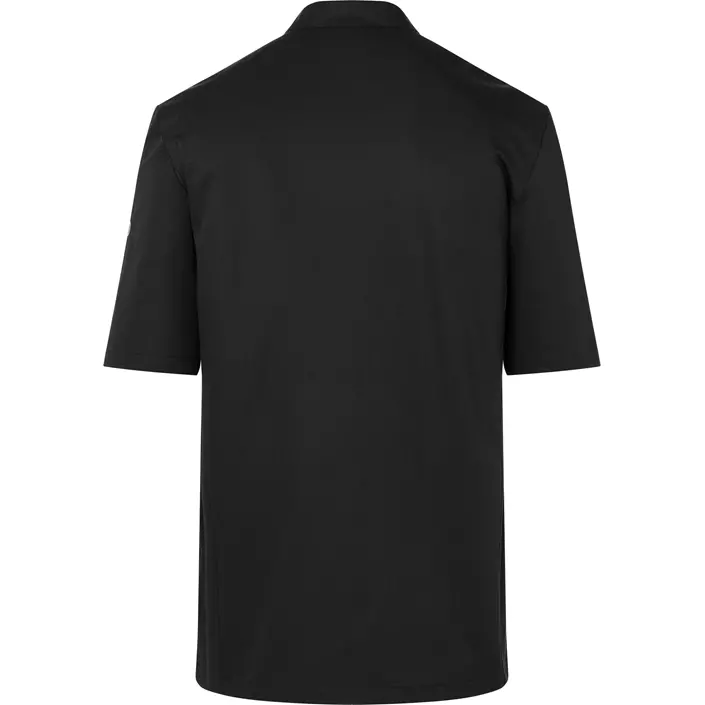 Karlowsky Gustav short-sleeved chef jacket, Black, large image number 3