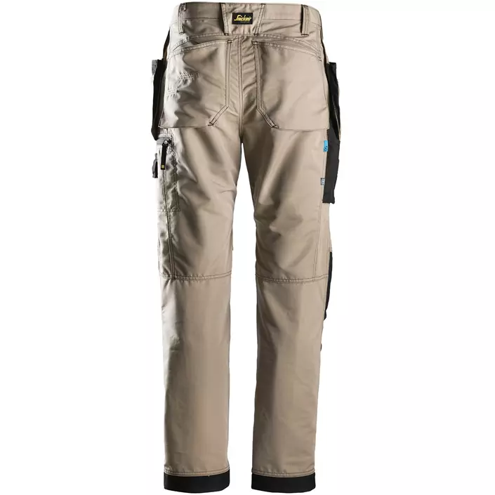 Snickers LiteWork 37.5® craftsmens trousers, Khaki/Black, large image number 1