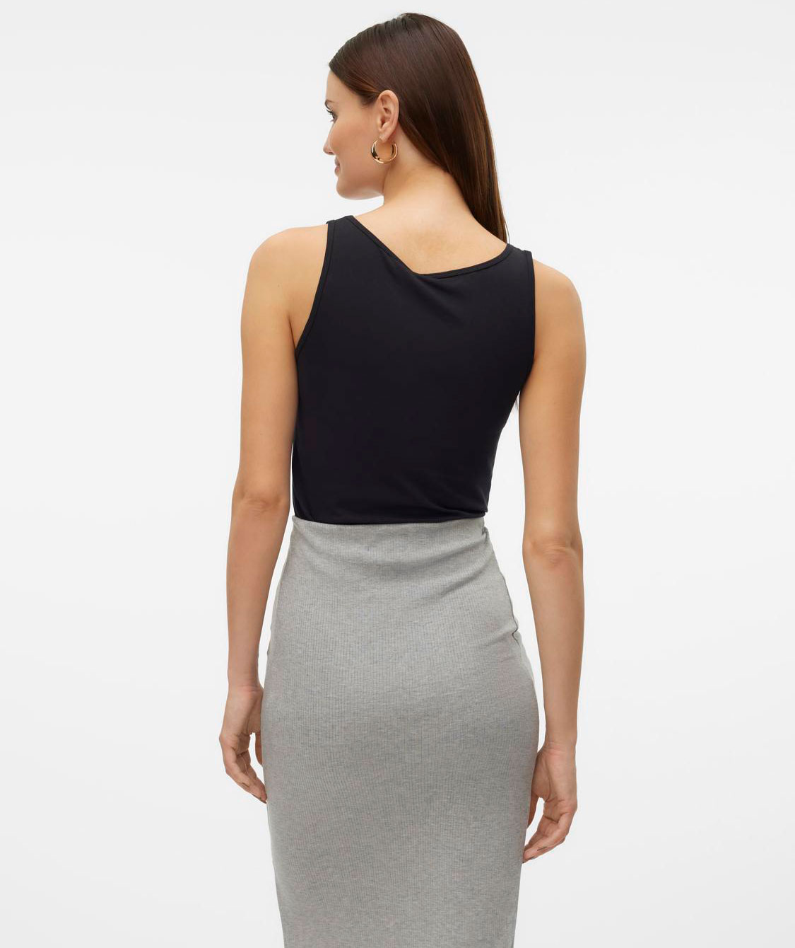 Vero Moda VMLULU women's long top, Black, large image number 2