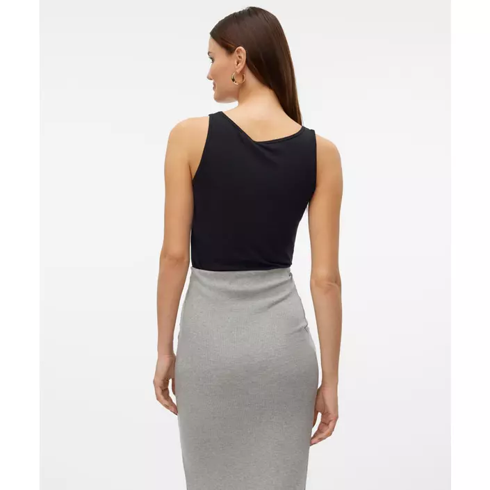 Vero Moda VMLULU lång linne dam, Black, large image number 2