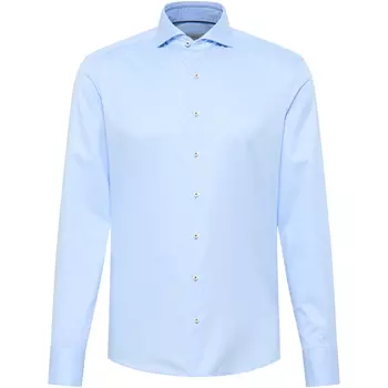 Eterna Soft Tailoring slim fit skjorte, Light blue