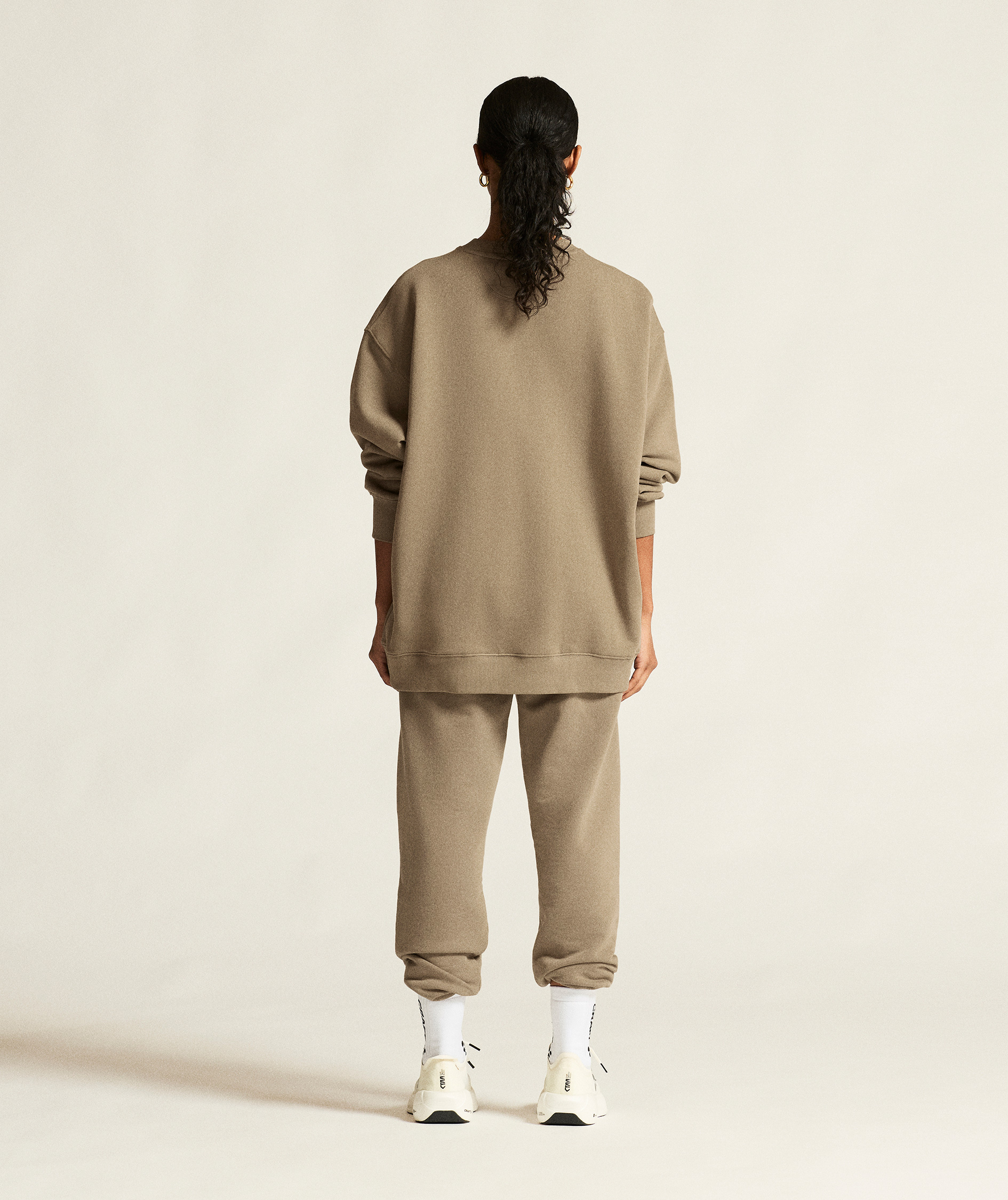 Craft Frequent dame collegegenser, Taupe, large image number 8