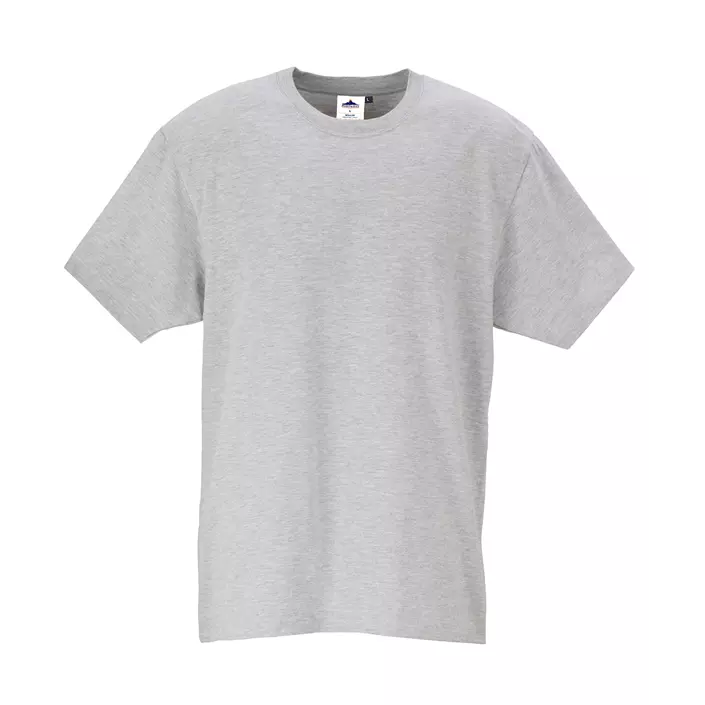 Portwest Premium T-skjorte, Heather Grey, large image number 0