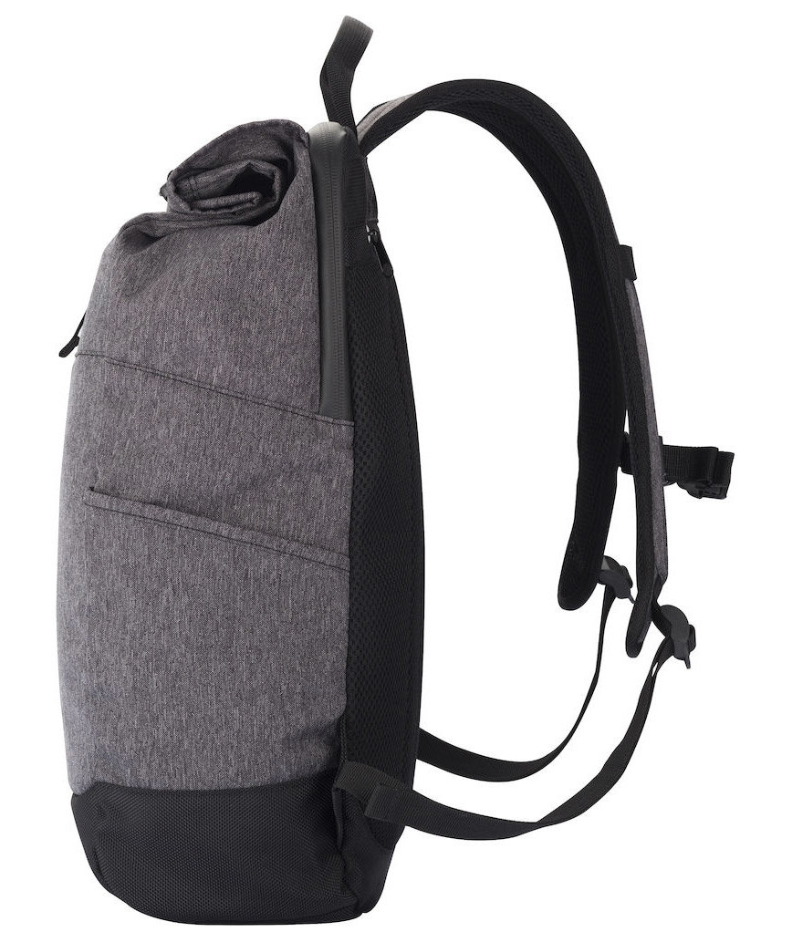 Clique Roll-Up backpack 18L, Antracit Grey, Antracit Grey, large image number 3