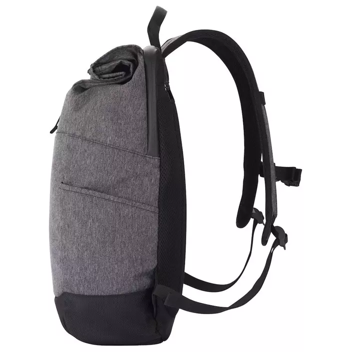 Clique Roll-Up backpack 18L, Antracit Grey, Antracit Grey, large image number 3