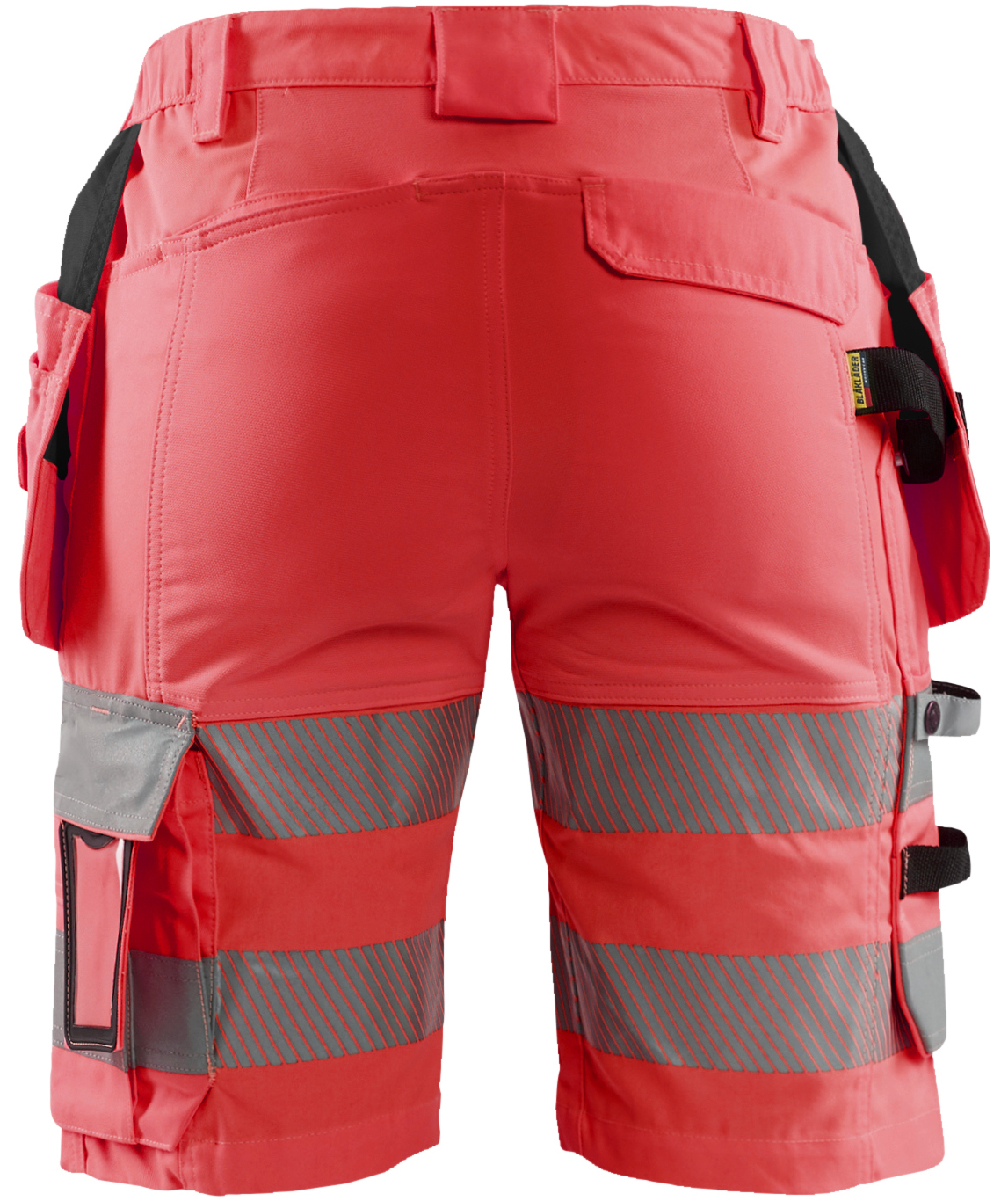 Bl&aring;kl&auml;der women's craftsman shorts, Hi-Vis Red