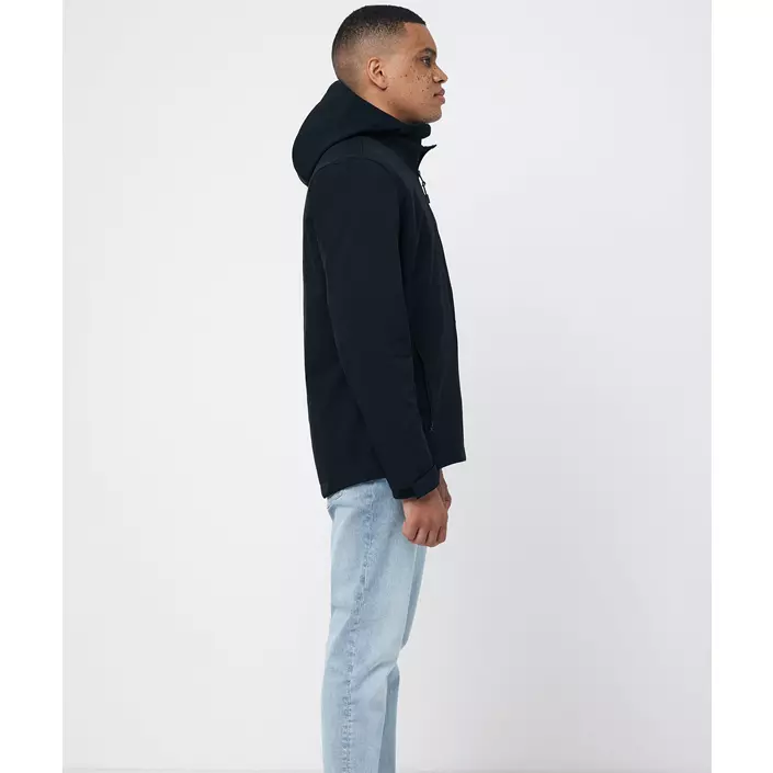 Iqoniq Makalu softshelljacka, Svart, large image number 6