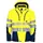 ProJob winter jacket 6420, Hi-Vis yellow/marine, Hi-Vis yellow/marine, swatch