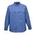Portwest BizFlame Plus work shirt, Blue, Blue, swatch