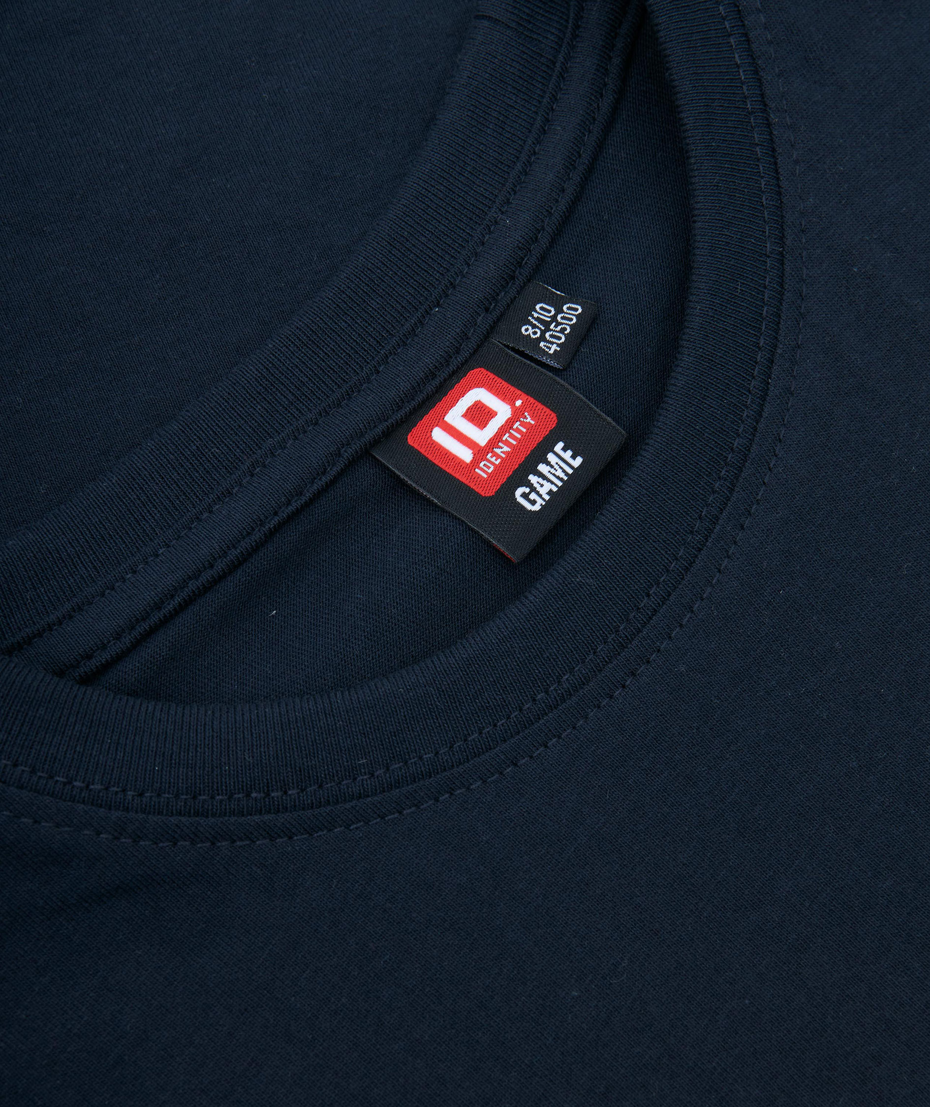 ID Game T-shirt for kids, Marine Blue, large image number 3