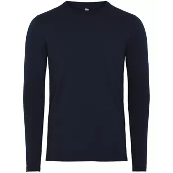 Dovre baselayer sweater with merino wool, Navy