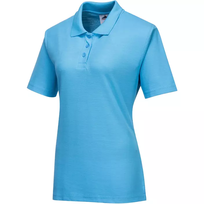 Portwest Napels dame polo T-skjorte, Sky Blue, large image number 0
