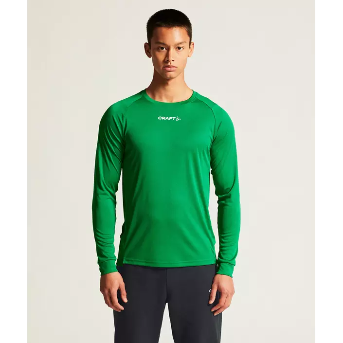 Craft Rush 2.0 long-sleeved T-shirt, Team green, large image number 1