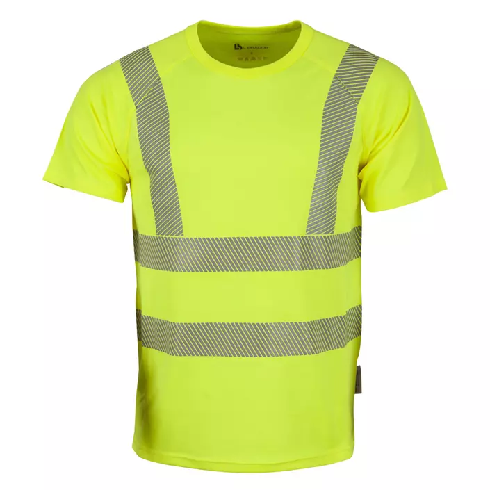 L.Brador T-shirt 413P, Hi-Vis Yellow, large image number 0