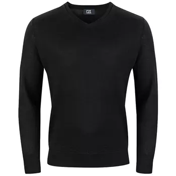 Cutter & Buck Vernon knitted pullover with merino wool, Black