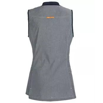 Kentaur women's vest, Chambray Grey