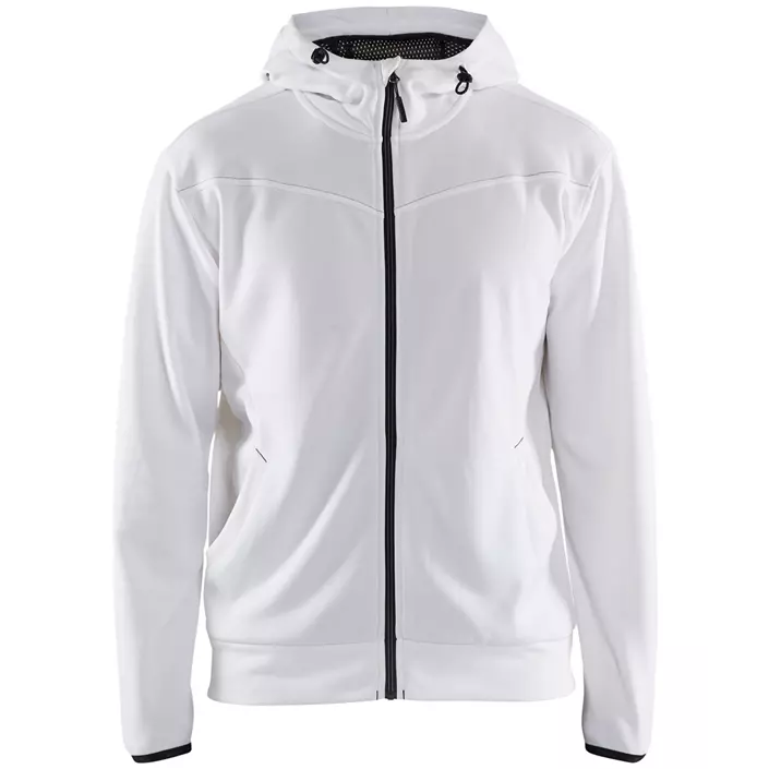 Blåkläder Unite hoodie, White/dark grey, large image number 0