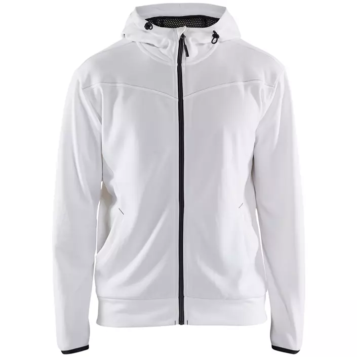 Blåkläder Unite hoodie, White/dark grey, large image number 0