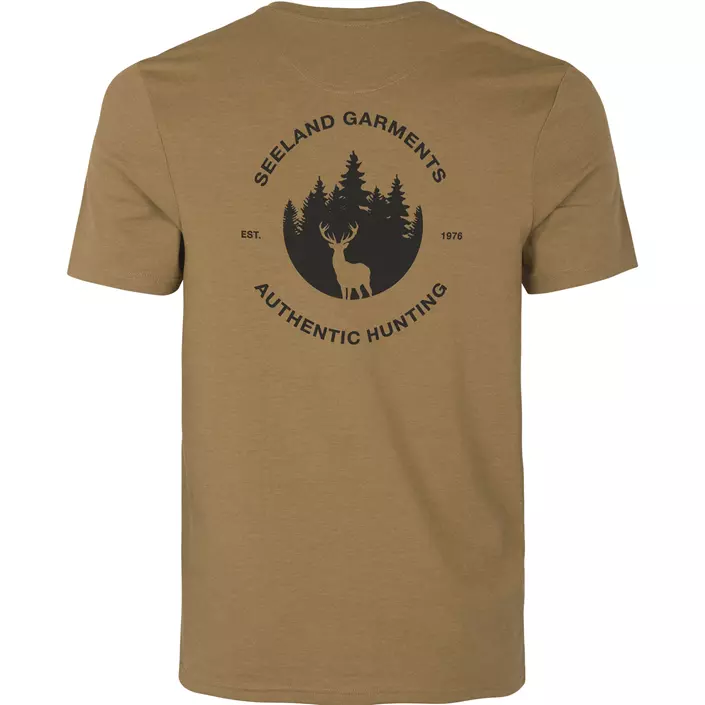 Seeland Saker T-shirt, Antique Bronze Melange, large image number 2