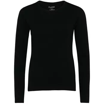 Claire Woman Ami long-sleeved women's T-shirt, Black