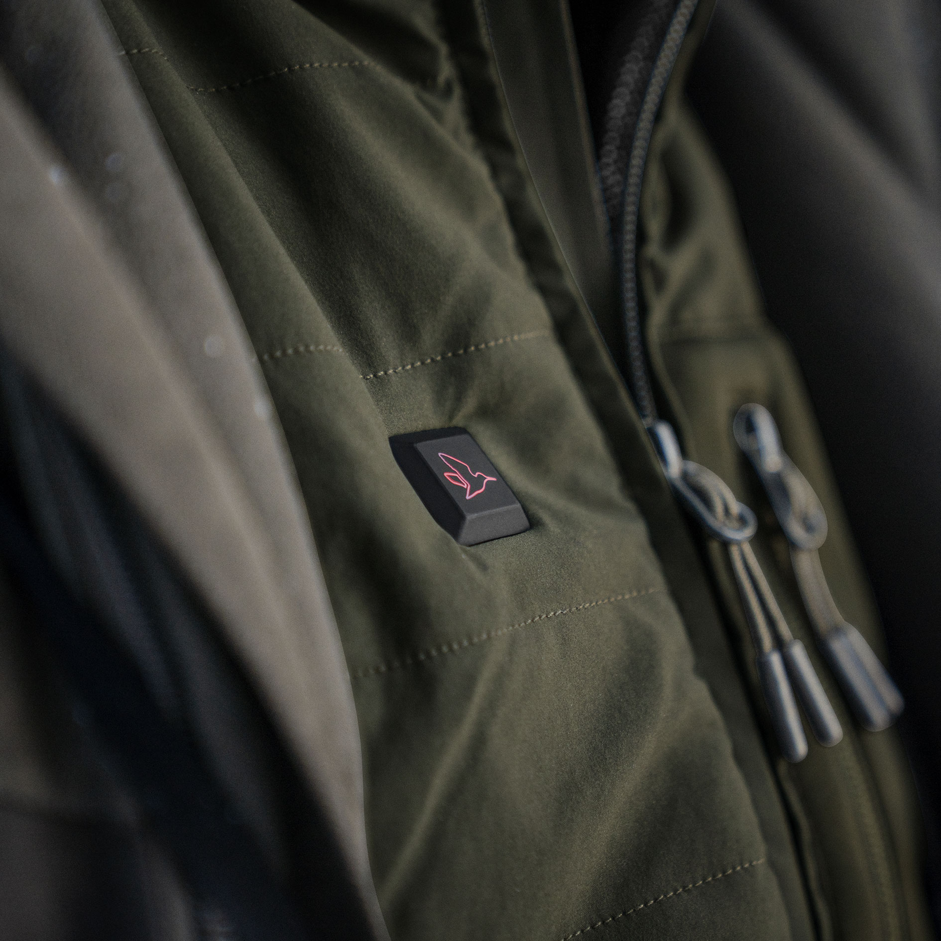 Seeland Celsius Heat vatteret vest, Pine green, large image number 8