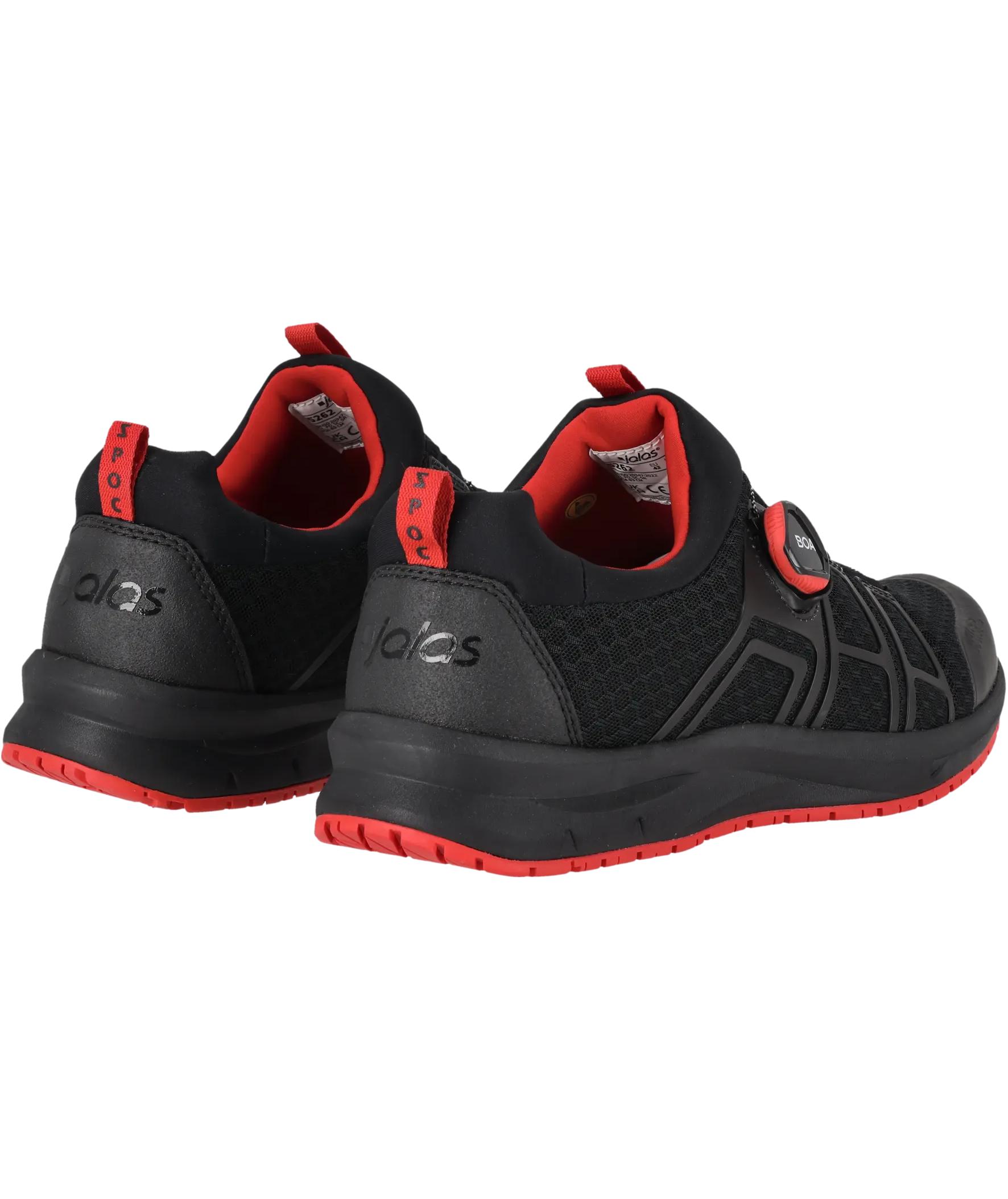 Jalas 5262 Spoc work shoes O1, Black/Red, large image number 7