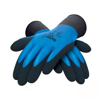 Showa 306 dual latex handsker, Blå