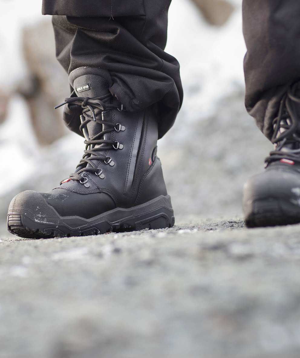 Jalas 1878 Off Road vinter skyddsst&ouml;vlar S3, Svart