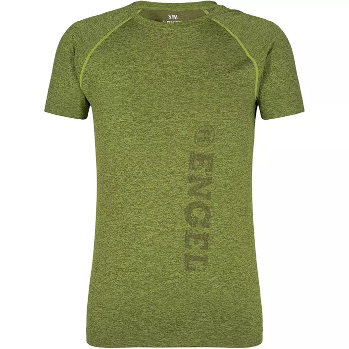 Engel X-treme T-shirt, Lime green melange, large image number 0