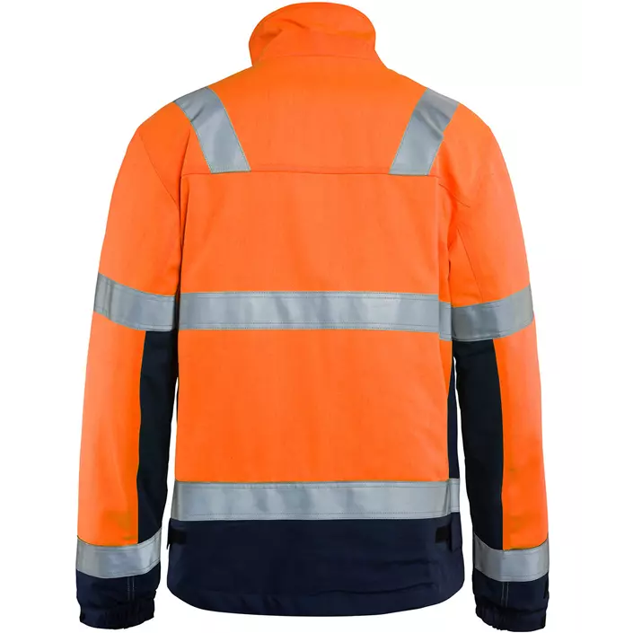 Blåkläder Multinorm Winterjacke, Hi-vis Orange/Marine, large image number 1