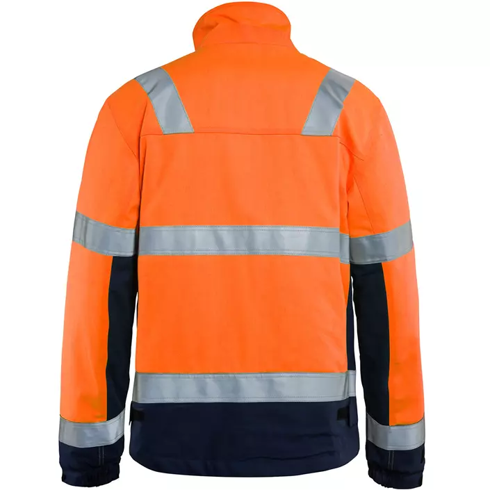 Blåkläder Multinorm vinterjakke, Hi-vis Orange/Marine, large image number 1
