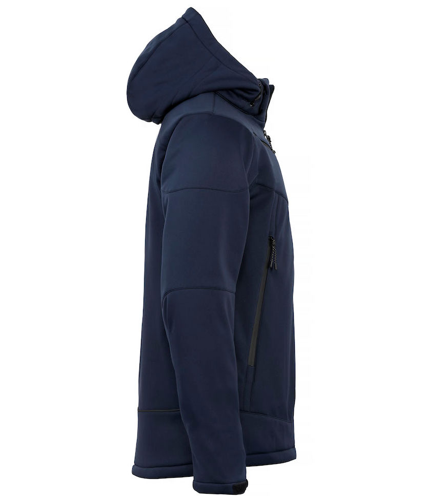 Clique Grayland softshell jacket, Dark navy, large image number 3