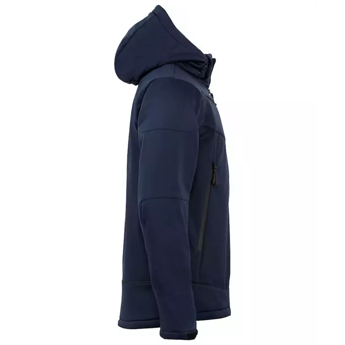 Clique Grayland softshell jacket, Dark navy, large image number 3