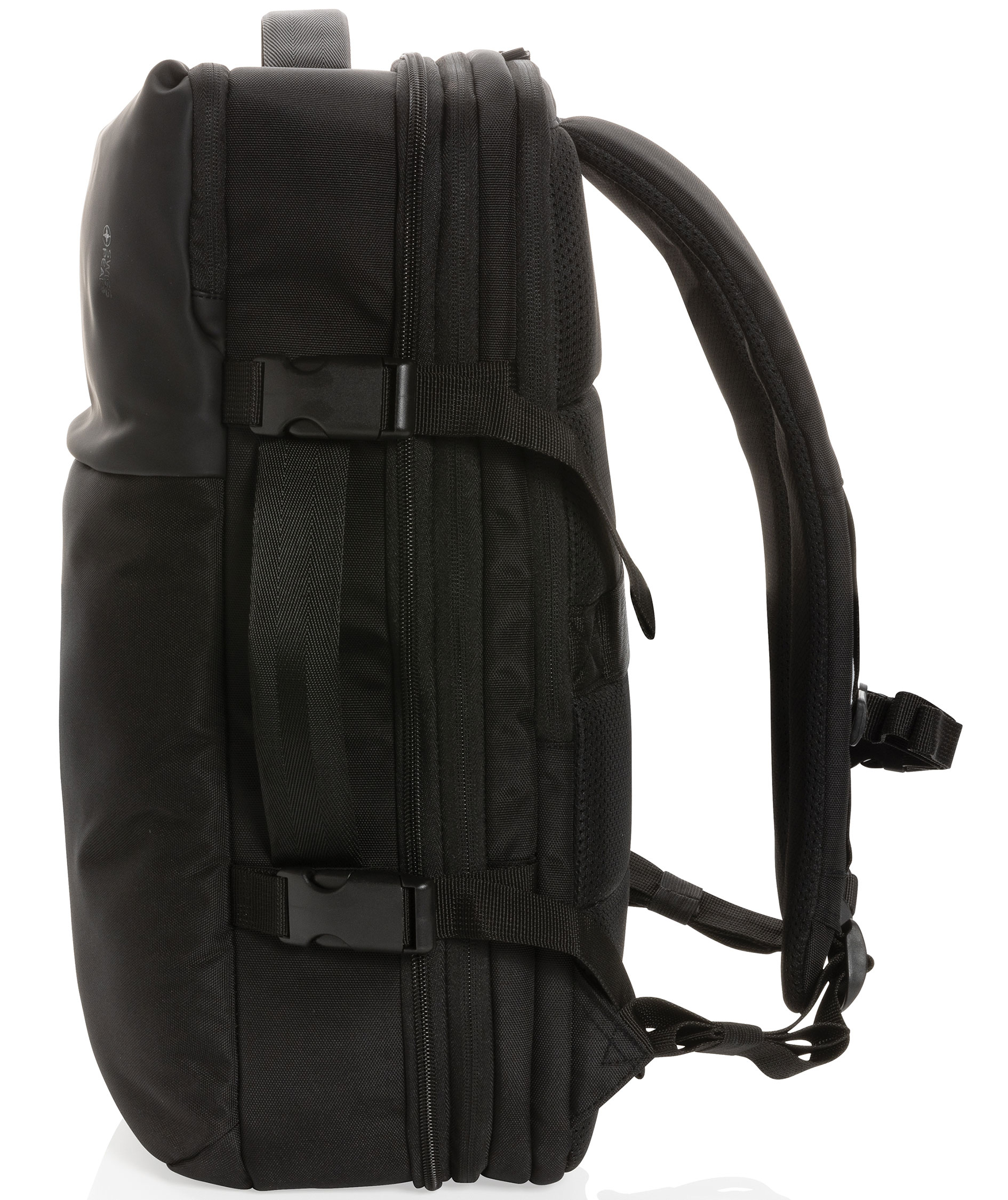 Swiss Peak weekend travel backpack 27L, Black, Black, large image number 2