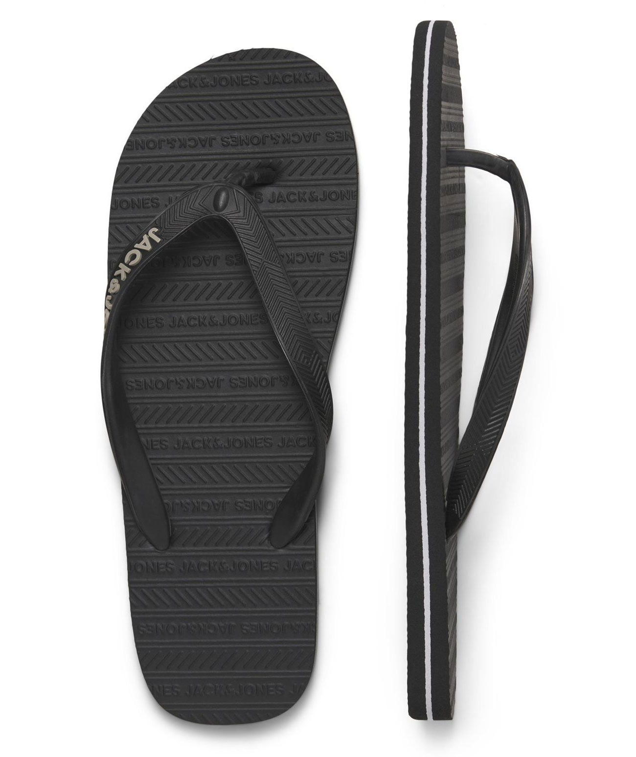 Jack & Jones JWFBASIC flip flops, Anthracite