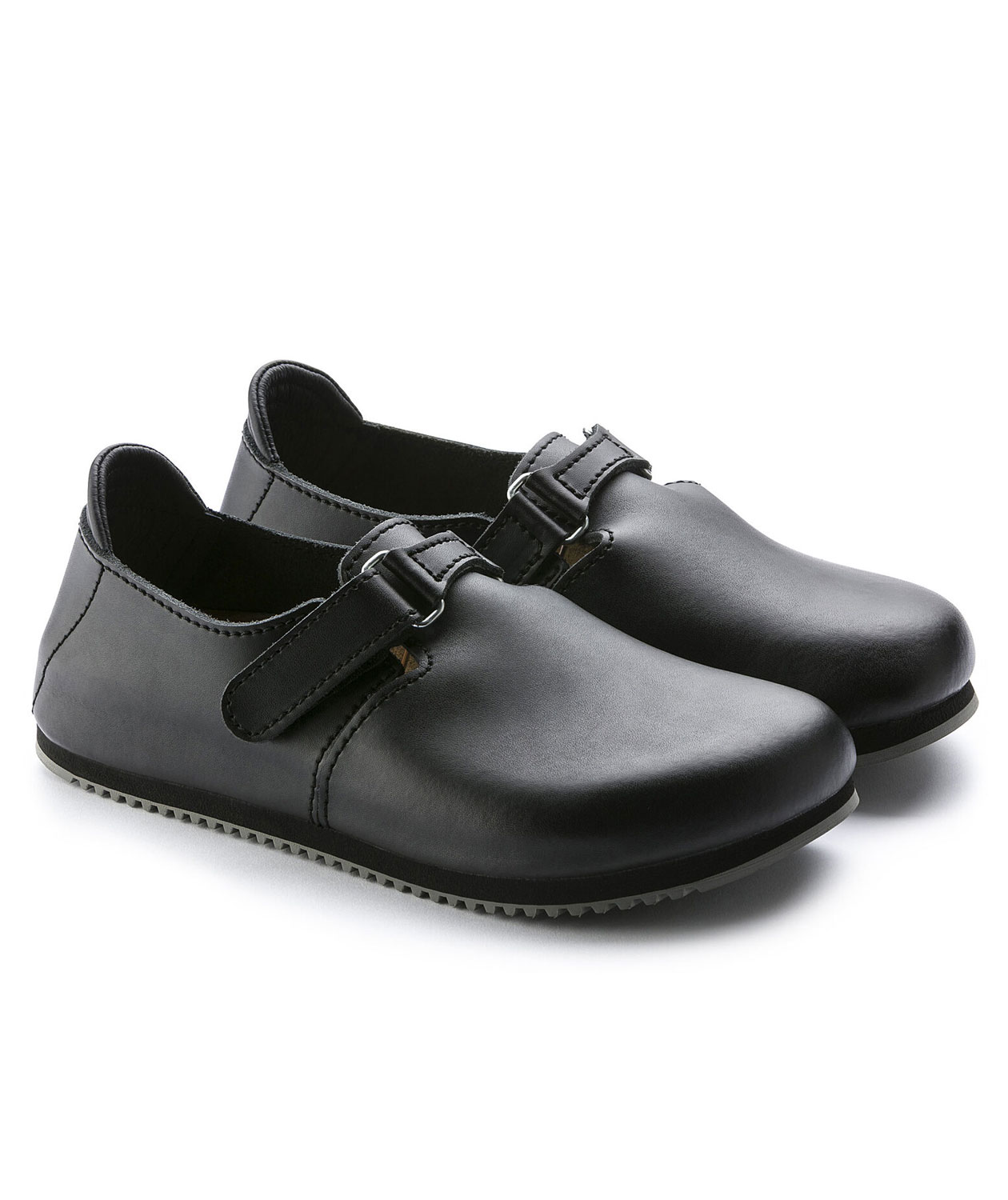 Birkenstock Linz Super Grip Narrow Fit women's work shoes, Black, large image number 4