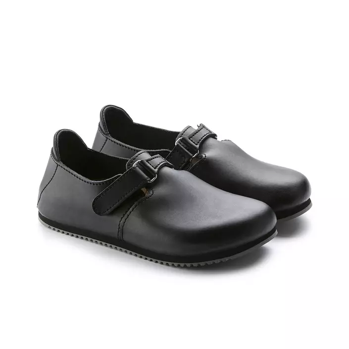 Birkenstock Linz Super Grip Narrow Fit women's work shoes, Black, large image number 4