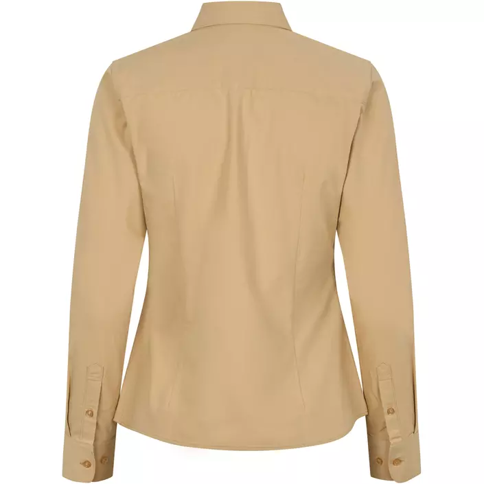 Seven Seas hybrid Modern fit skjorta dam, Sand, large image number 1