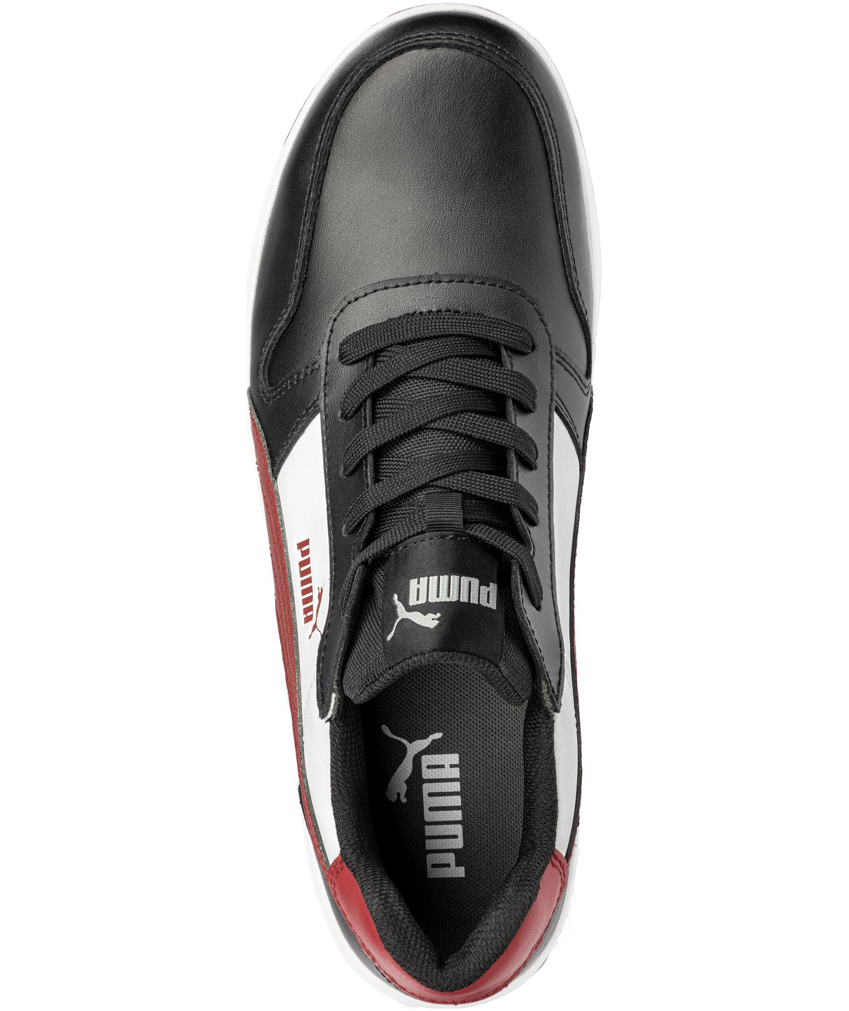 Puma Frontcourt Low Sicherheitsschuhe S3L, Schwarz/Wei&szlig;/Rot, Schwarz/Wei&szlig;/Rot, large image number 3