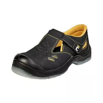 Cerva safety sandals S1P, Black