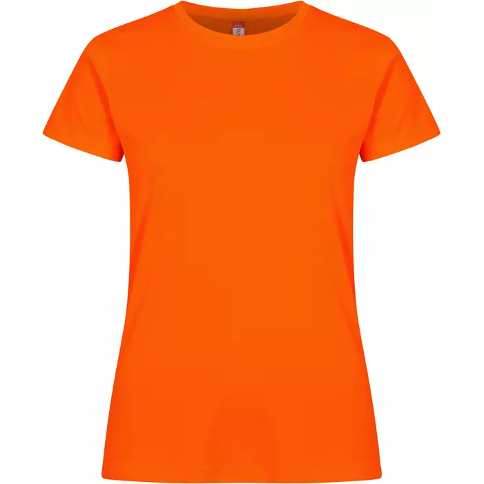 Clique Basic Active-T dam T-shirt, Visibility Orange, large image number 0