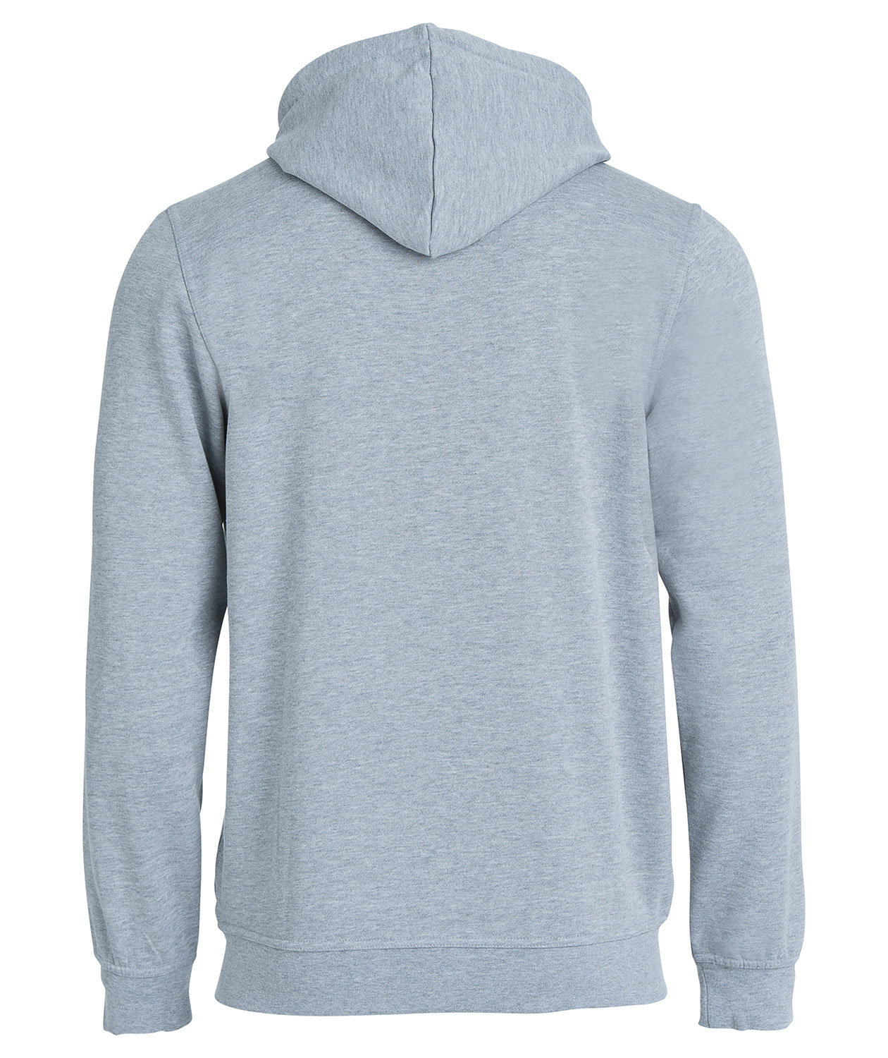 Clique Basic Hoody hoodie with full zipper, Grey Melange, large image number 2