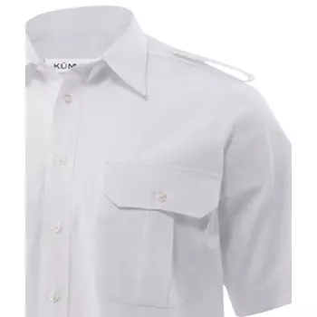 Kümmel Howard Classic fit kortærmet pilotskjorte, Hvid