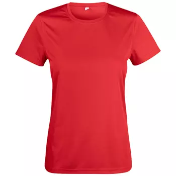 Clique Basic Active-T Damen T-Shirt, Rot