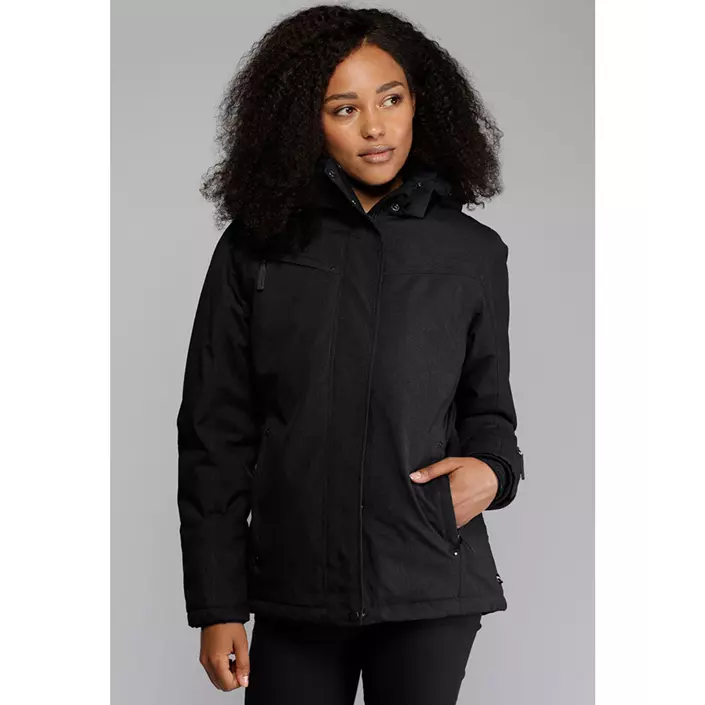 Pitch Stone women's winter jacket, Black, large image number 1