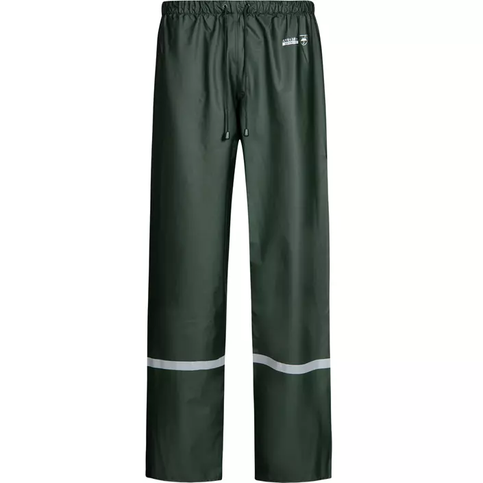 Lyngsøe PU rain trousers, Green, large image number 0
