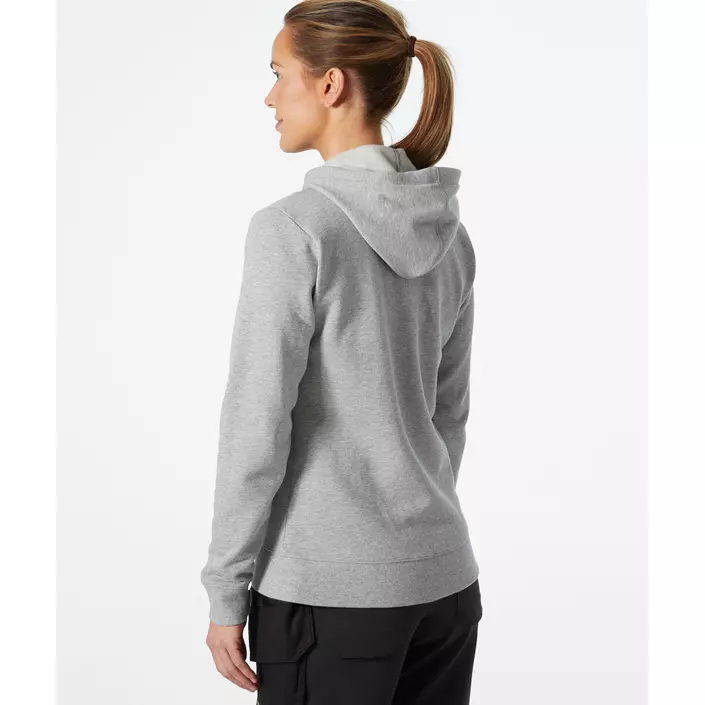 Helly Hansen Classic women's hoodie with zipper, Grey melange, large image number 3