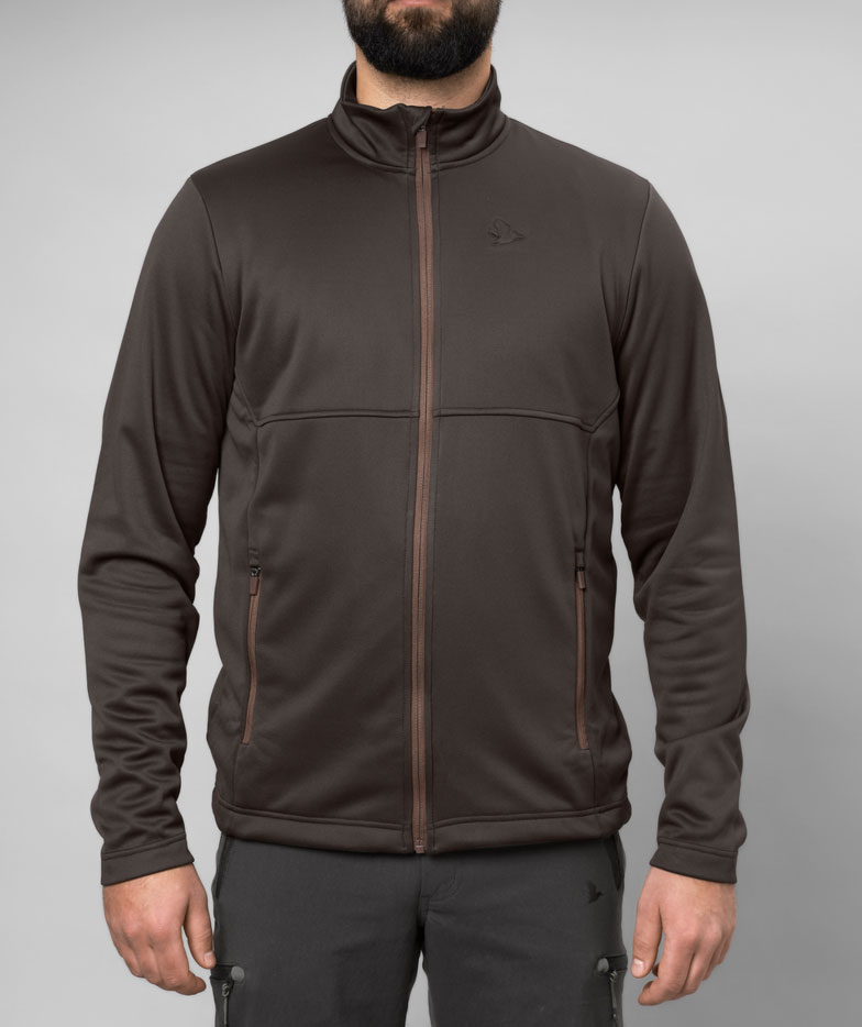 Seeland Elliot Fleecejacke, Dark brown, large image number 3