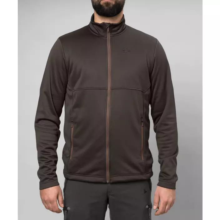 Seeland Elliot fleece jacket, Dark brown, large image number 3