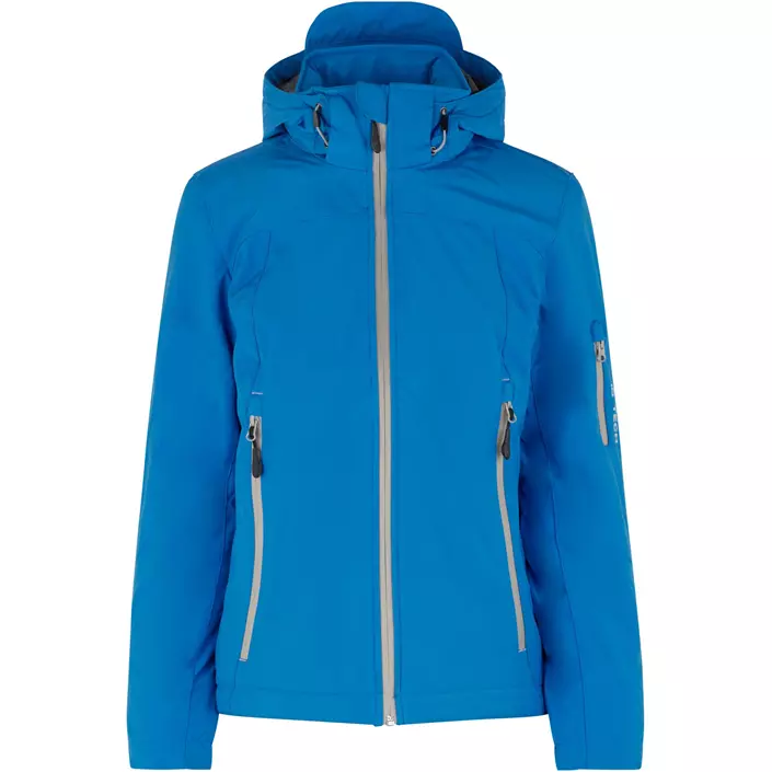 ID winter women's softshell jacket, Blue, large image number 0